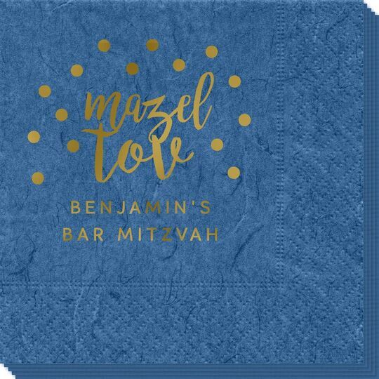 Confetti Mazel Tov Bali Napkins